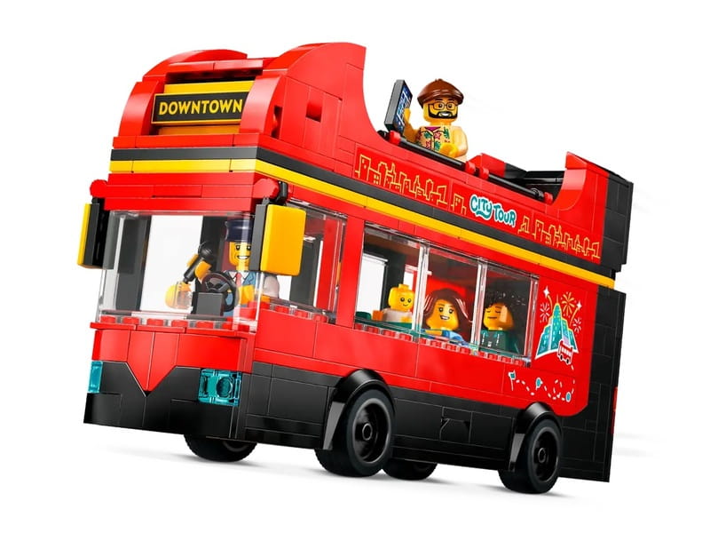 Конструктор LEGO City Червоний двоповерховий екскурсійний автобус (60407)