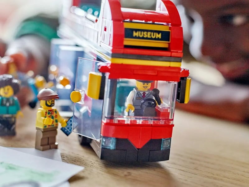 Конструктор LEGO City Червоний двоповерховий екскурсійний автобус (60407)