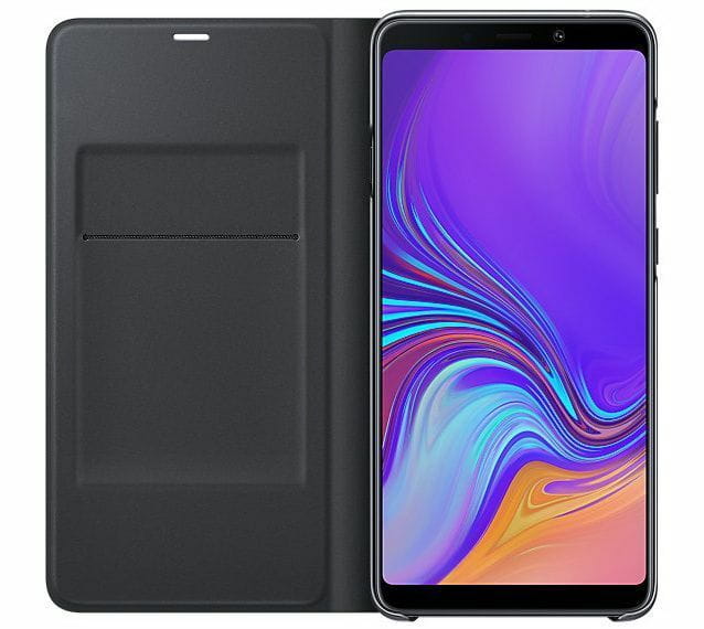 Чехол-книжка Samsung Wallet Cover для Samsung Galaxy A9 2018 SM-A920 Black (EF-WA920PBEGRU)