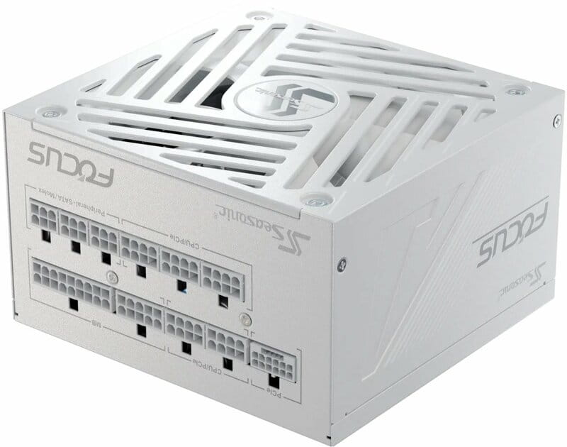 Блок живлення Seasonic Focus GX-850W ATX 3.1 White