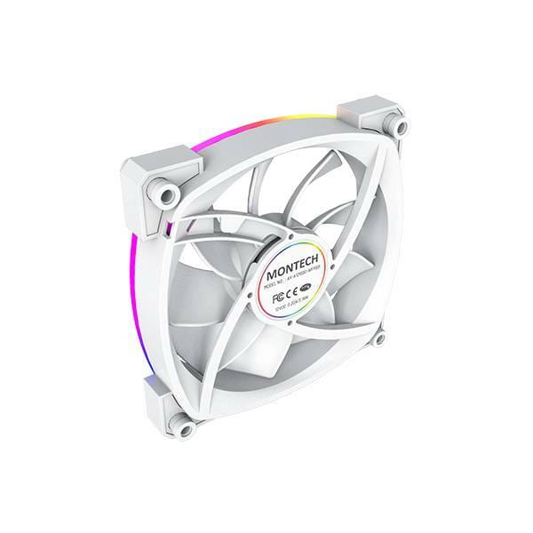 Вентилятор Montech AX120 (W3I1) PWM ARGB White