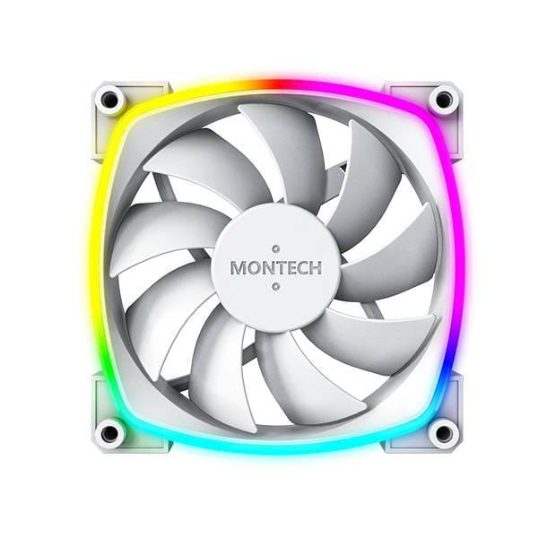 Вентилятор Montech AX120 (W3I1) PWM ARGB White