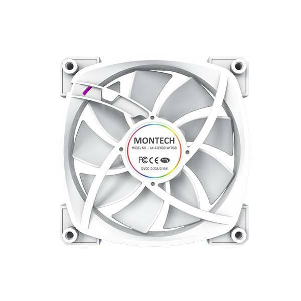 Вентилятор Montech AX120 (W3I1) PWM ARGB White