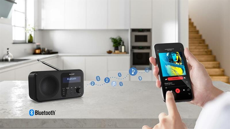 Радіоприймач Sharp DR-P420 Midnight Black (DR-P420(BK))