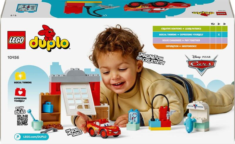 Конструктор LEGO Duplo Disney Визит МакКуина в гараж Дока (10456)