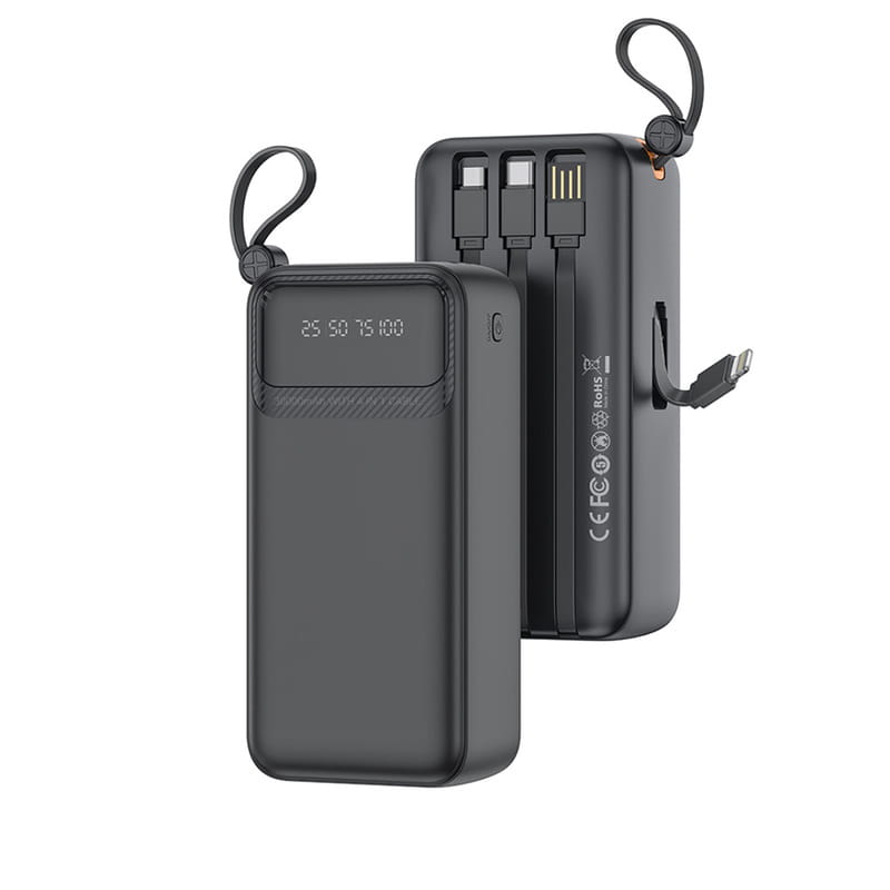 Універсальна мобільна батарея XO PR280 30000mAh 10W Black