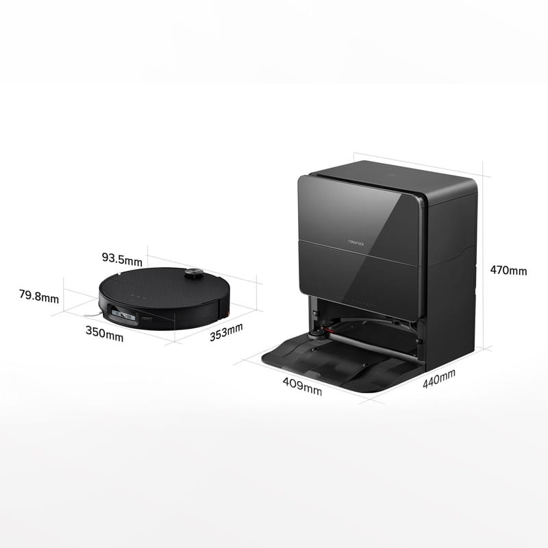 Робот-пилосос Roborock Saros 10 Black