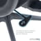 Фото - Крісло офісне Officepro Wave OC670-B-B-B Black | click.ua