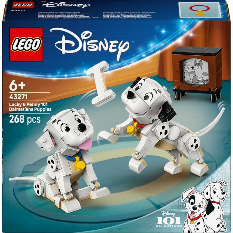 Конструктор LEGO Disney Classic Лакі та Пенні. 101 далматинець (43271)