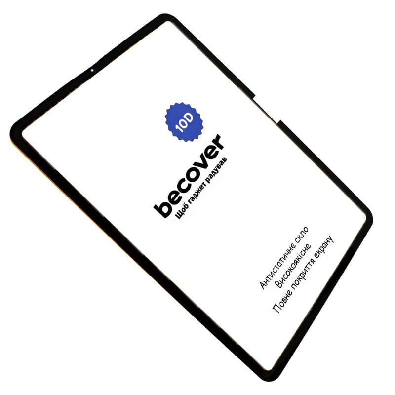Захисне скло BeCover 10D для Apple iPad Pro 11" M4 2024 Black (711677)