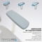Фото - Крісло офісне Officepro Skyline Footrest OC750-W-LG-LG White/Light Gray | click.ua