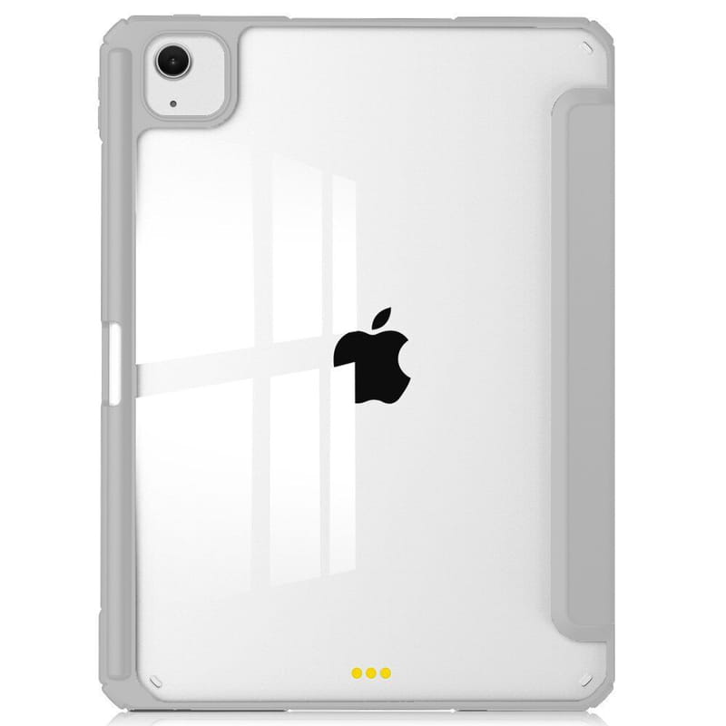 Чохол-книжка BeCover Soft Edge TPU з кріпленням Apple Pencil для Apple iPad Air 13" M2 2024 Gray (711712)
