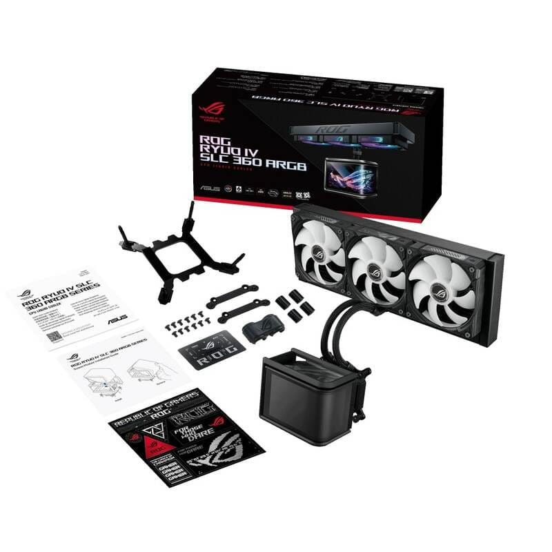 Система водяного охолодження Asus ROG Ryuo IV SLC 360 ARGB (90RC0151-B0EAY0)