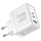Фото - Зарядний пристрій Promate PowerPort 45W White | click.ua