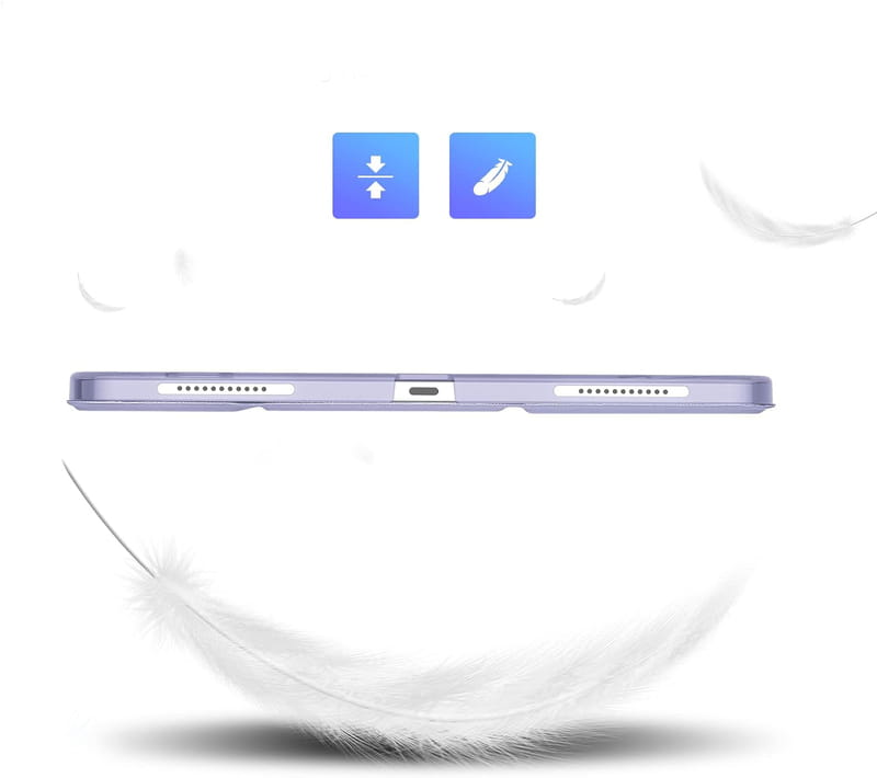 Чохол-книжка BeCover Tri Fold Hard для Apple iPad Air 13" M2 2024 Purple (711725)