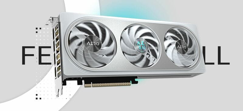 Відеокарта GF RTX 5060 8GB GDDR7 Aero OC Gigabyte (GV-N5060AERO OC-8GD)