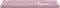 Фото - Клавиатура беспроводная Canyon HKB-W01 Pink (CNS-HKBW01P) | click.ua