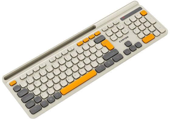 Клавиатура беспроводная Canyon HKB-W03 Beige (CNS-HKBW03BG)