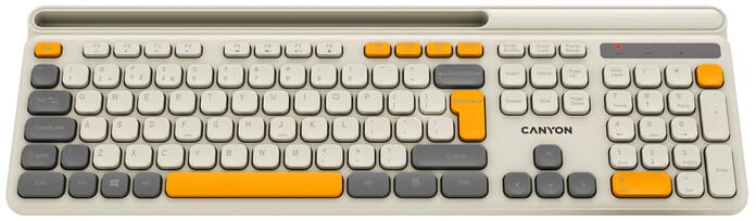 Клавиатура беспроводная Canyon HKB-W03 Beige (CNS-HKBW03BG)