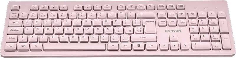 Клавиатура беспроводная Canyon HKB-W01 Beige (CNS-HKBW01BG)