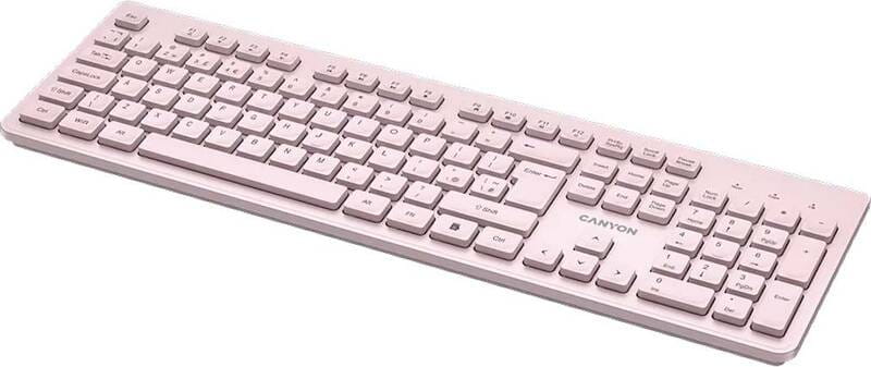 Клавиатура беспроводная Canyon HKB-W01 Beige (CNS-HKBW01BG)