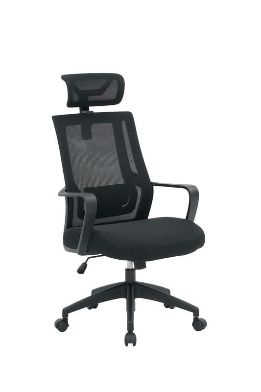 Крісло офісне OfficePro Harmony OC310-B-B-B Black