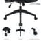 Фото - Крісло офісне OfficePro Harmony OC310-B-B-B Black | click.ua
