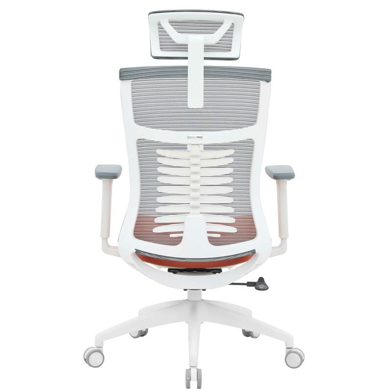 Крісло офісне OfficePro Balance OC550-W-DG-OR White/Dark Gray/Orange