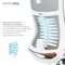 Фото - Крісло офісне OfficePro Balance OC550-W-DG-OR White/Dark Gray/Orange | click.ua
