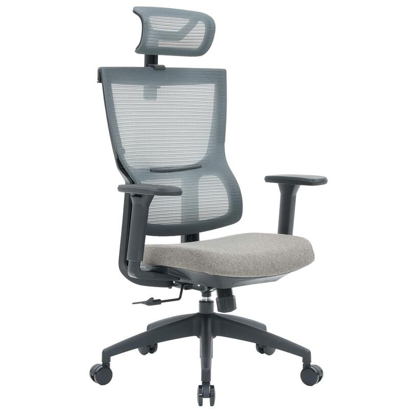 Крісло офісне OfficePro Elegant OC600-B-DG-DG Black/Dark Gray