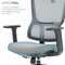 Фото - Крісло офісне OfficePro Elegant OC600-B-DG-DG Black/Dark Gray | click.ua