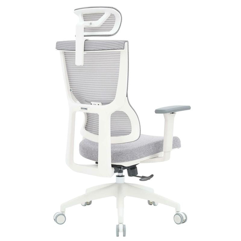 Кресло офисное OfficePro Elegant OC600-W-LG-LG White/Light Gray