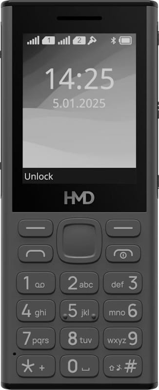 Мобильный телефон HMD 130 Music DS Dark Grey