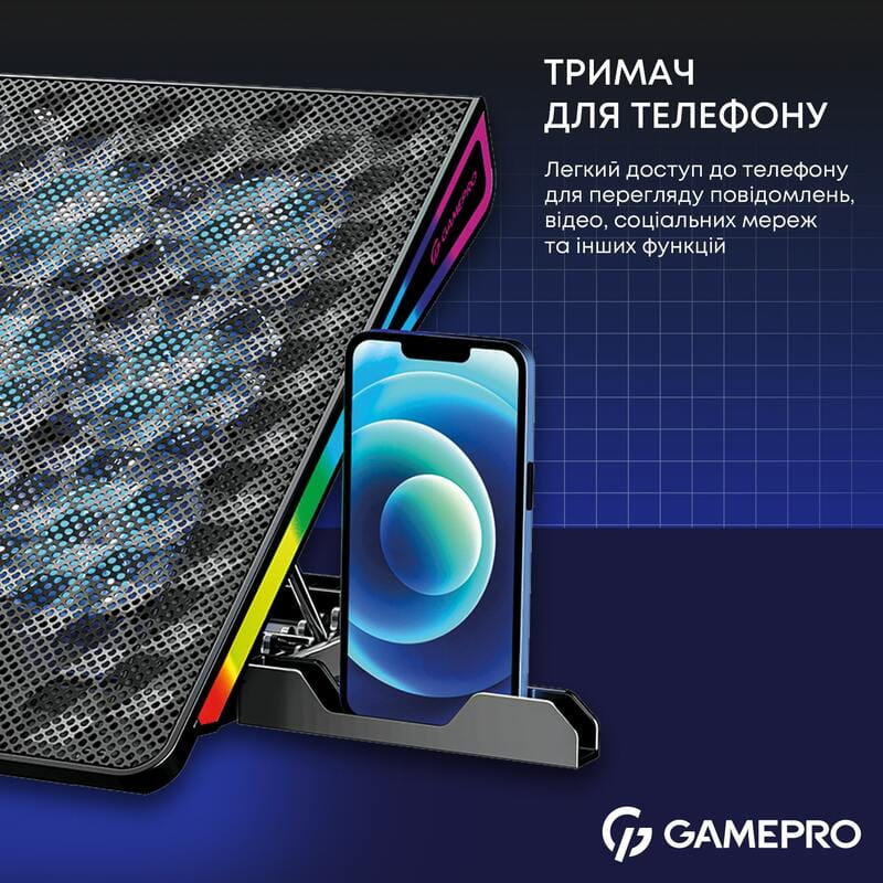 Охлаждающая подставка для ноутбука GamePro CP1140