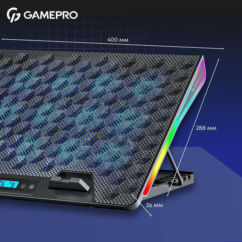 Охлаждающая подставка для ноутбука GamePro CP1140