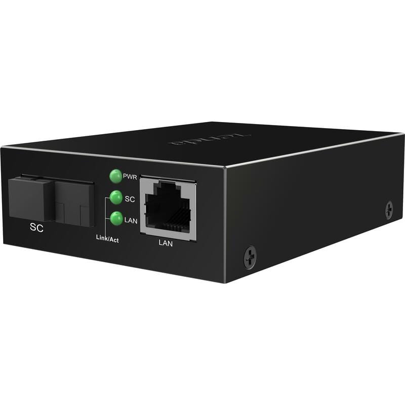 Медиаконвертер одномодовый Tenda TFC100B