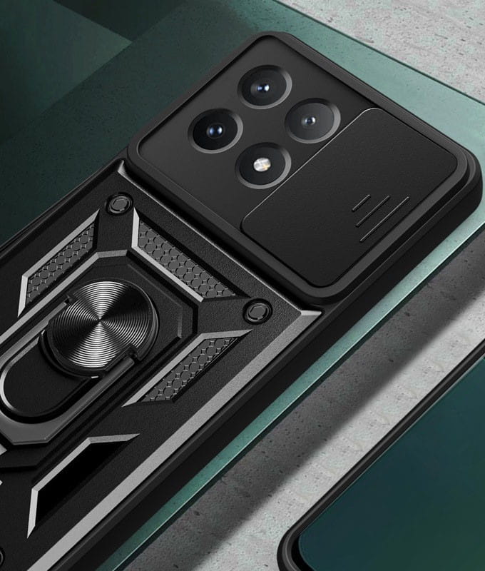 Чeхол-накладка BeCover Military для Poco X6 Pro Black (711157)