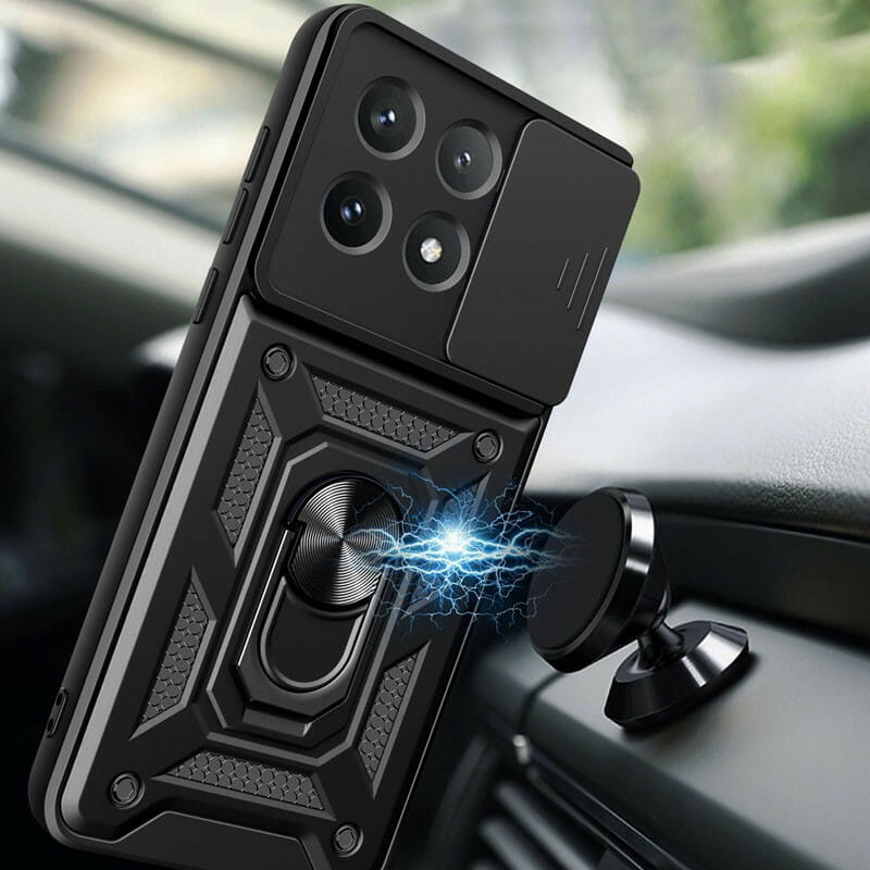 Чeхол-накладка BeCover Military для Poco X6 Pro Black (711157)