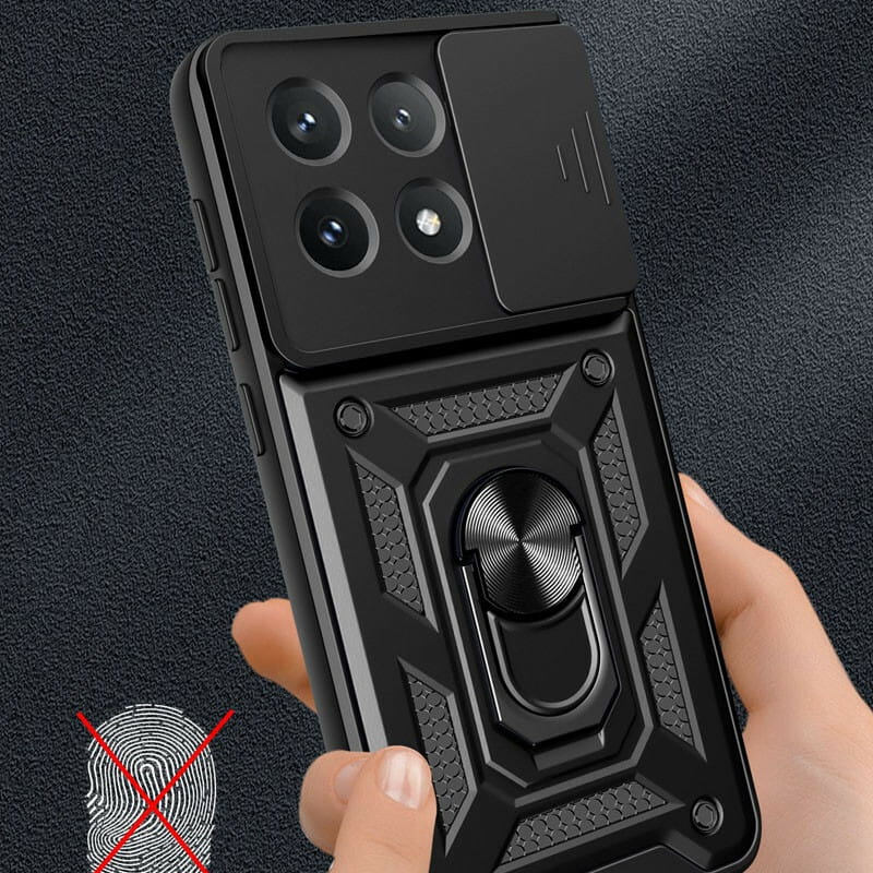 Чeхол-накладка BeCover Military для Poco X6 Pro Black (711157)