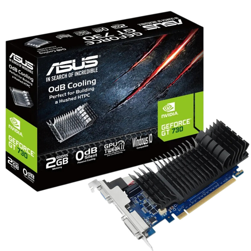 Відеокарта GF GT 730 2GB GDDR5 Asus (GT730-SL-2GD5-BRK)