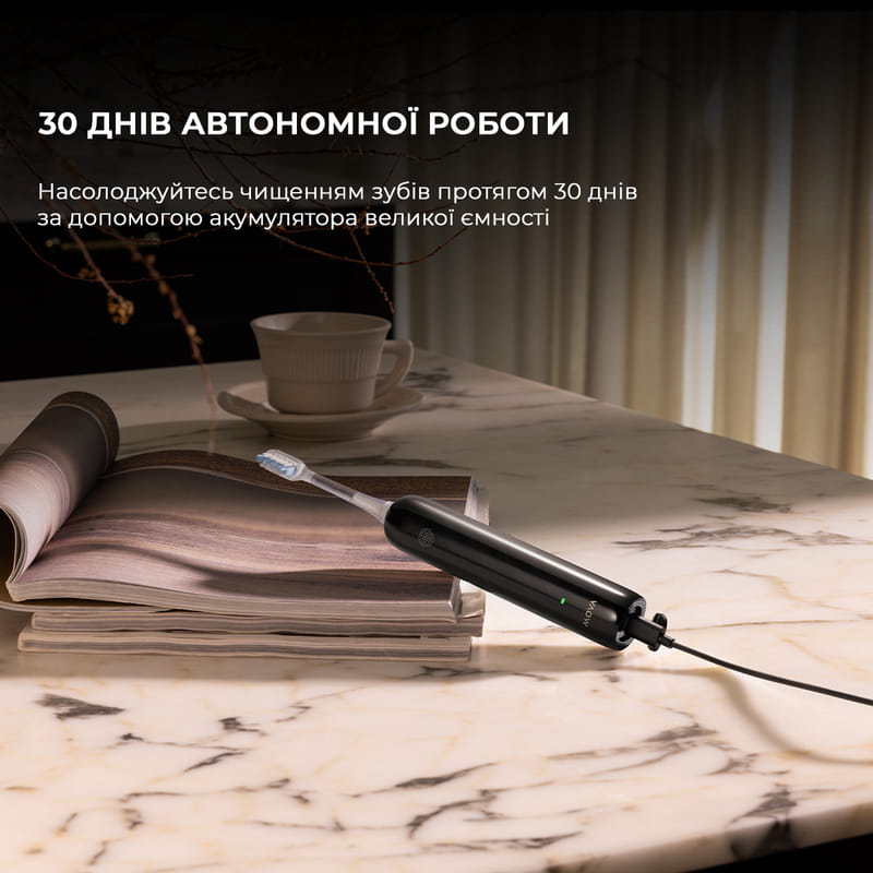 Зубная электрощетка Mova Fresh Black (ATB13A-BK)