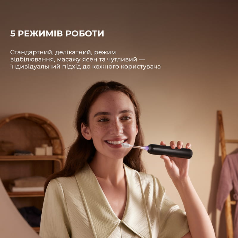 Зубная электрощетка Mova Fresh Black (ATB13A-BK)