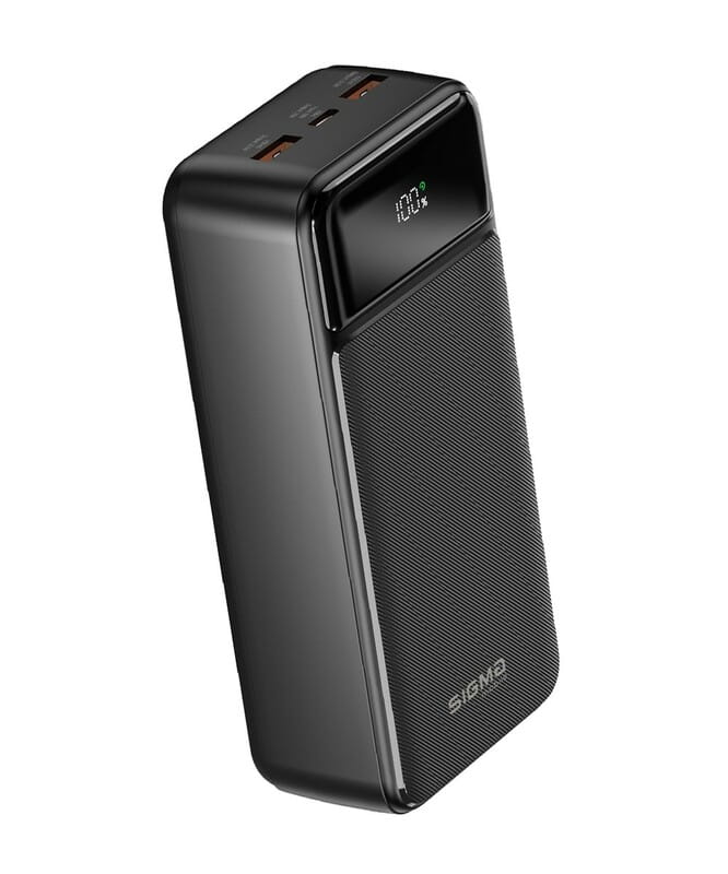 Универсальная мобильная батарея Sigma mobile X-Power SI30A4QL 30000mAh Black (4827798787311)
