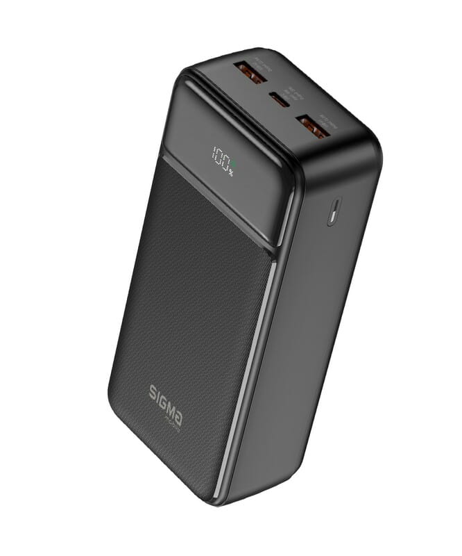 Универсальная мобильная батарея Sigma mobile X-Power SI30A4QL 30000mAh Black (4827798787311)