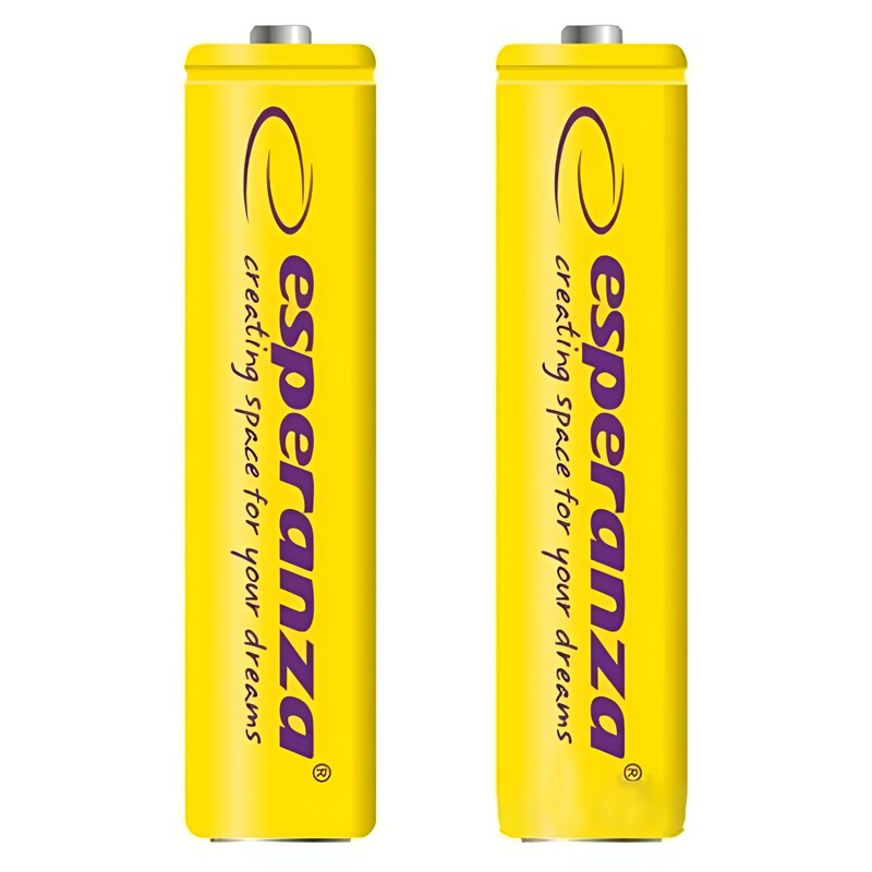Аккумулятор Esperanza Ni-MH AAA/HR03 1000 mAh BL 2шт Yellow
