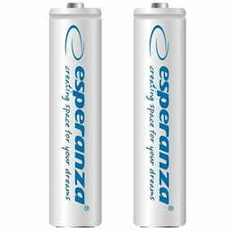 Акумулятор Esperanza Ni-MH AA/HR06 2000 mAh BL 2шт White