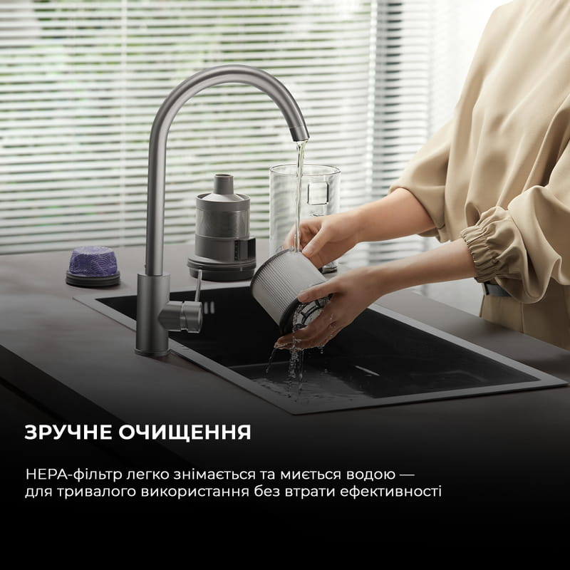 Акумуляторний миючий пилосос Dreame Z40 Station (VZV33A)
