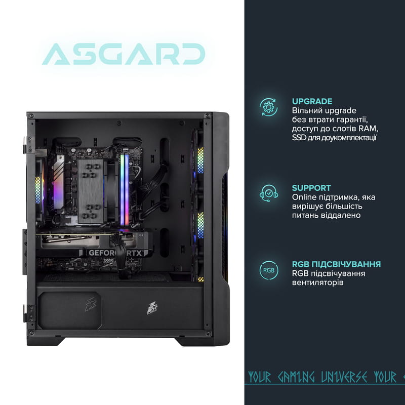 Персональный компьютер ASGARD Hel (A84F.32.S10.58.16.5991)