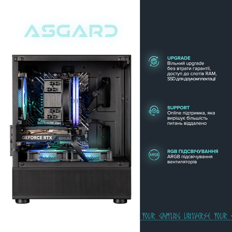 Персональный компьютер ASGARD Eir (I144F.32.S20.97.16.5998)
