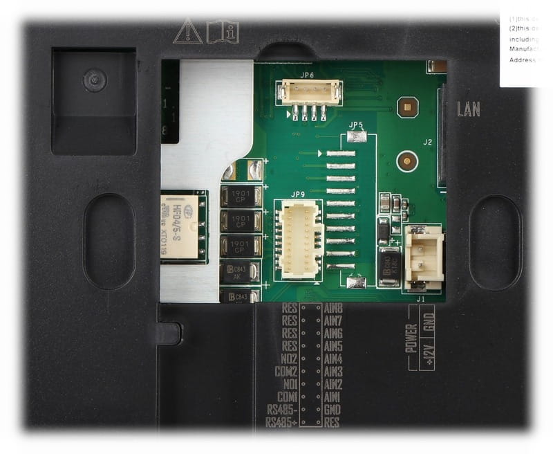 IP-видеодомофон Hikvision DS-KH8520-WTE1(Europe BV)